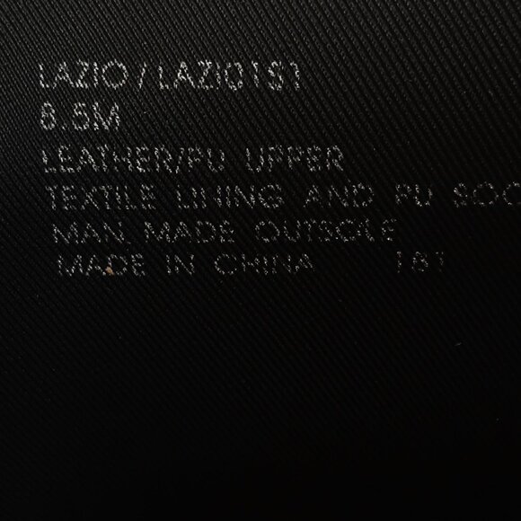 NEW Steve Madden Women's Lazio Black Leather & PU Boot Full Side‎ Zip Size 8.5M - Picture 8 of 11